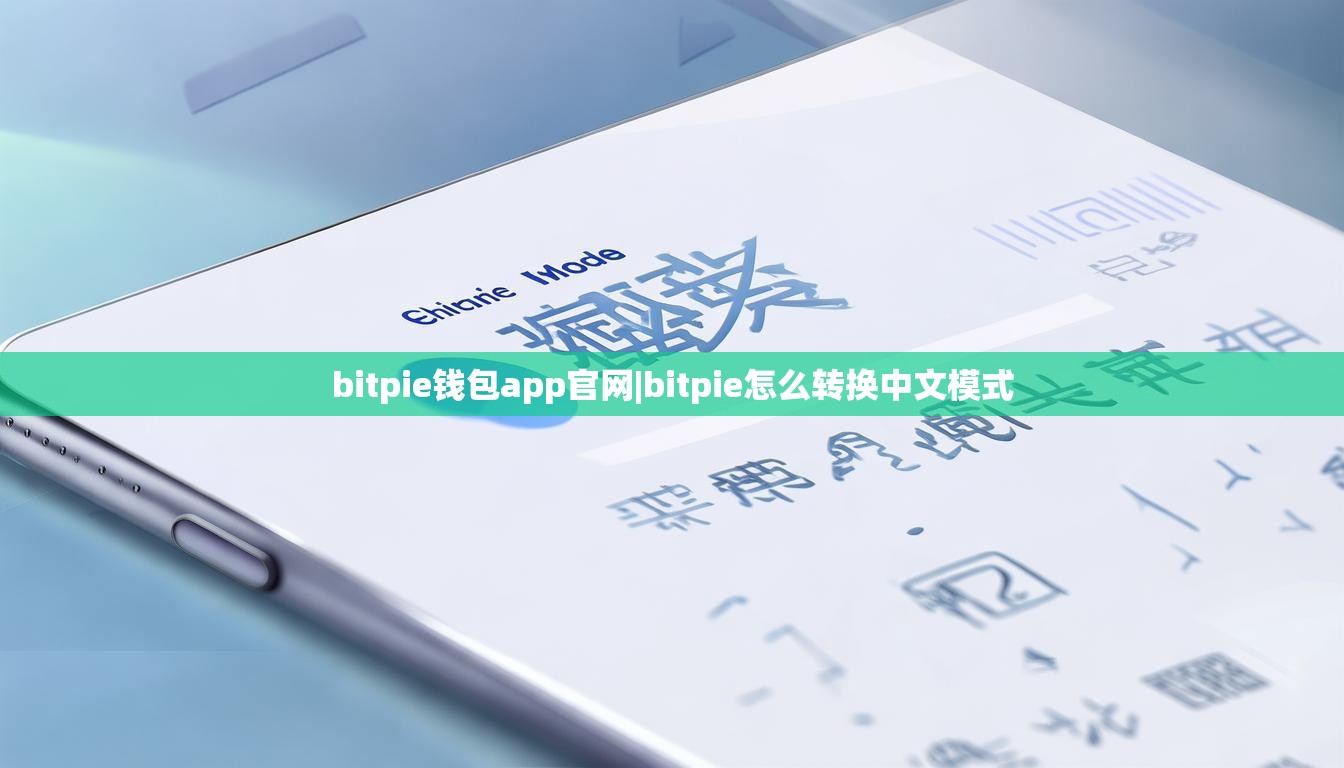 bitpie錢包app官網(wǎng)|bitpie怎么轉(zhuǎn)換中文模式  第1張
