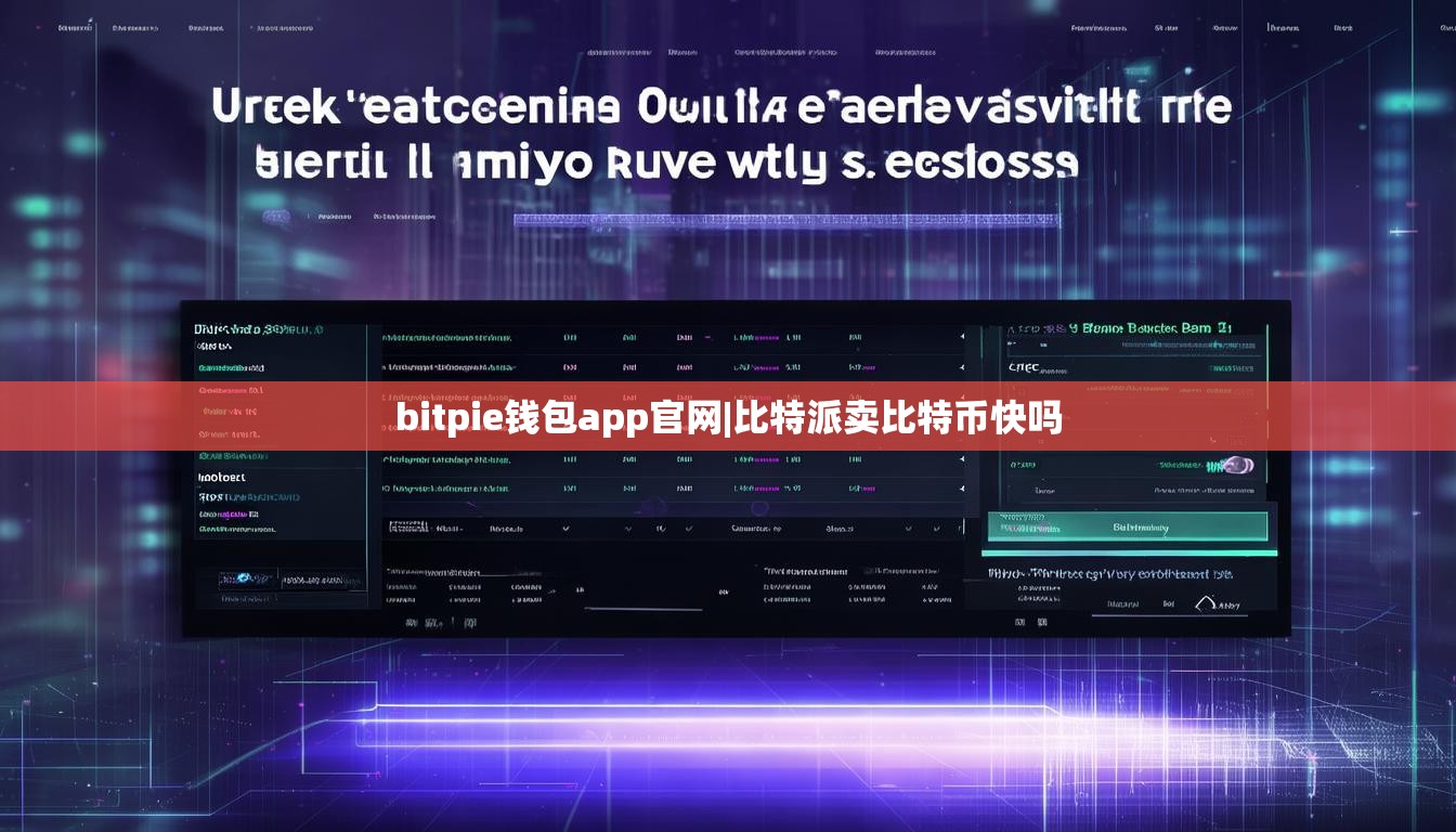 bitpie錢包app官網(wǎng)|比特派賣比特幣快嗎  第1張
