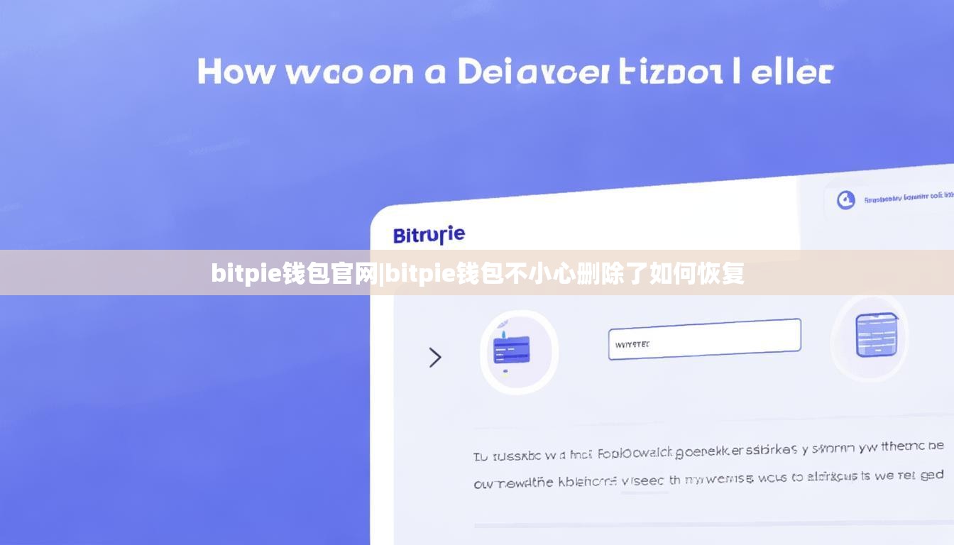 bitpie錢包官網(wǎng)|bitpie錢包不小心刪除了如何恢復(fù)  第1張