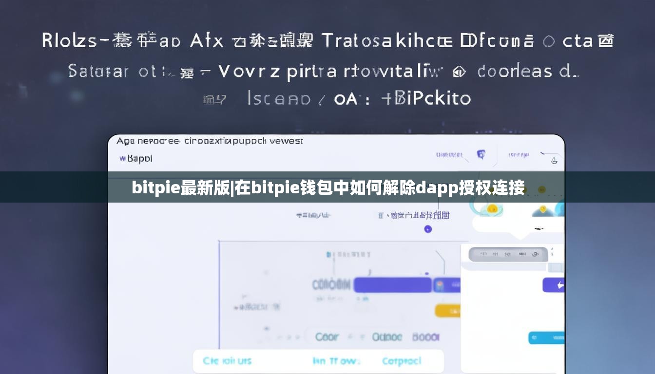bitpie最新版|在bitpie錢包中如何解除dapp授權(quán)連接  第1張
