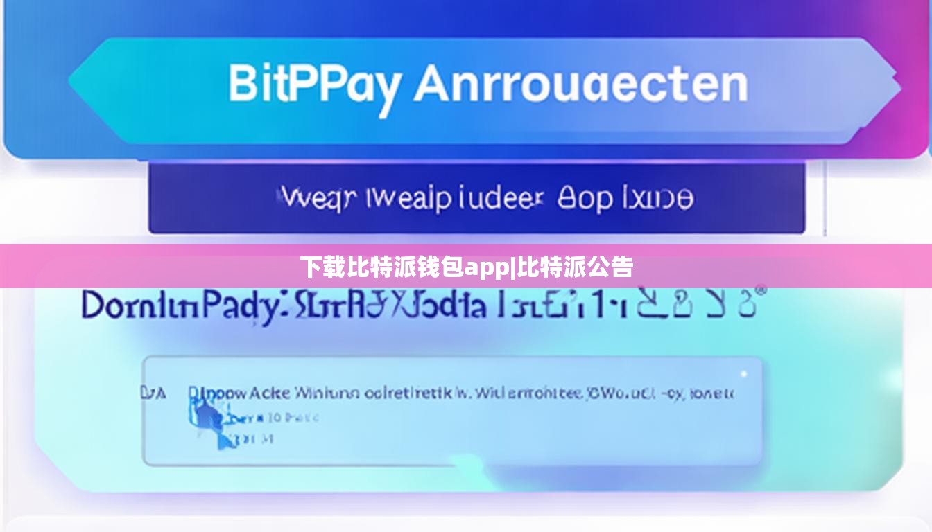 下載比特派錢包app|比特派公告  第1張