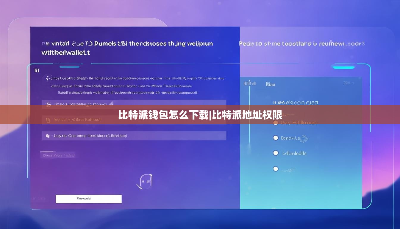 比特派錢包怎么下載|比特派地址權(quán)限  第1張