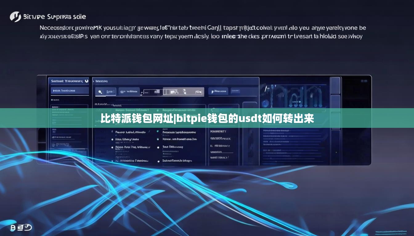 比特派錢包網(wǎng)址|bitpie錢包的usdt如何轉(zhuǎn)出來  第1張