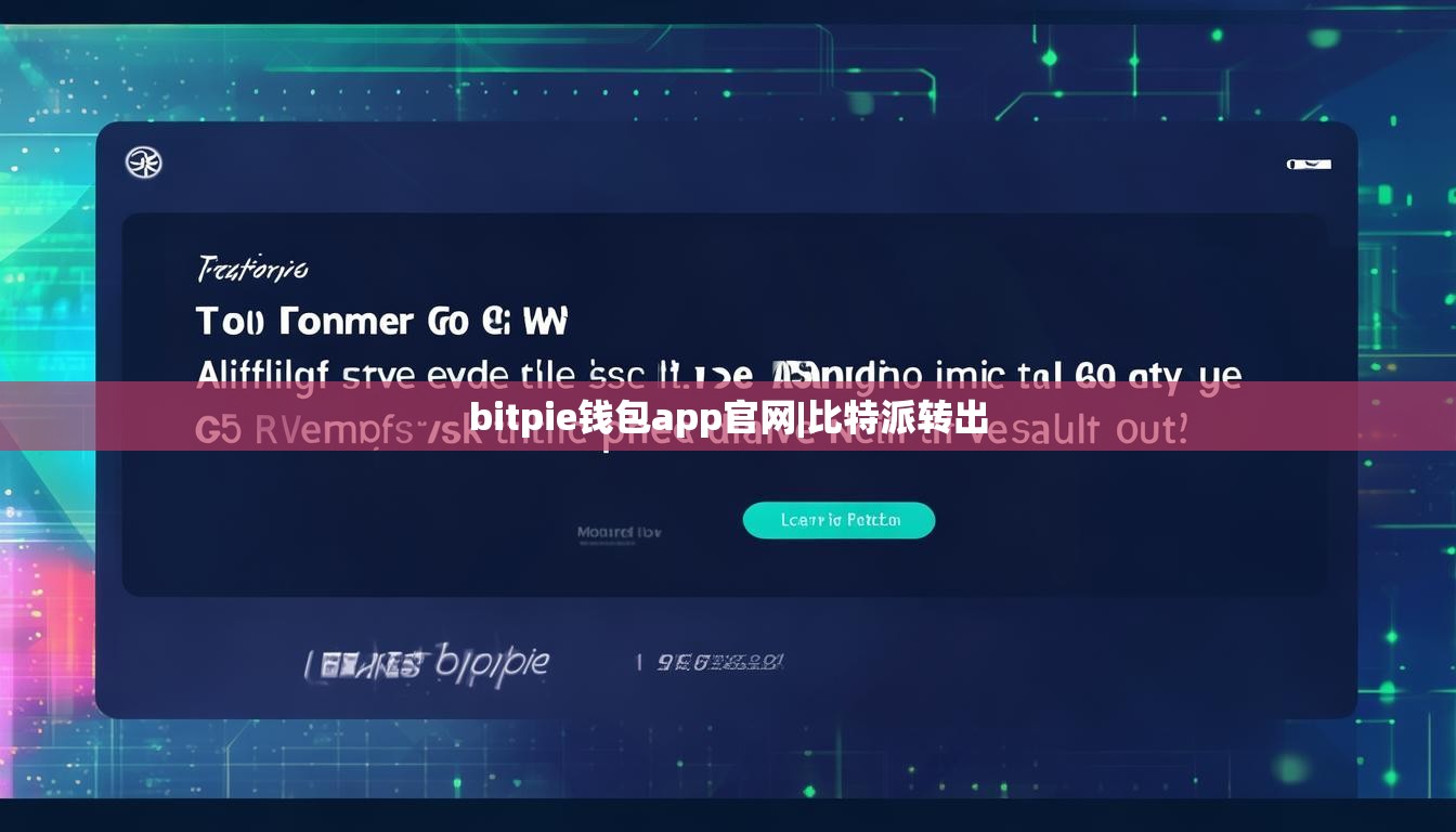 bitpie錢包app官網(wǎng)|比特派轉(zhuǎn)出  第1張