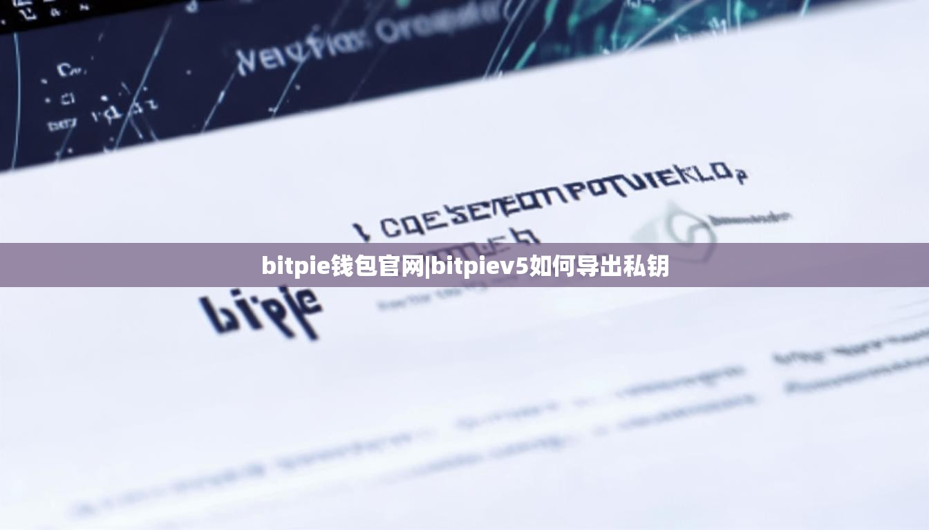 bitpie錢包官網(wǎng)|bitpiev5如何導(dǎo)出私鑰  第1張