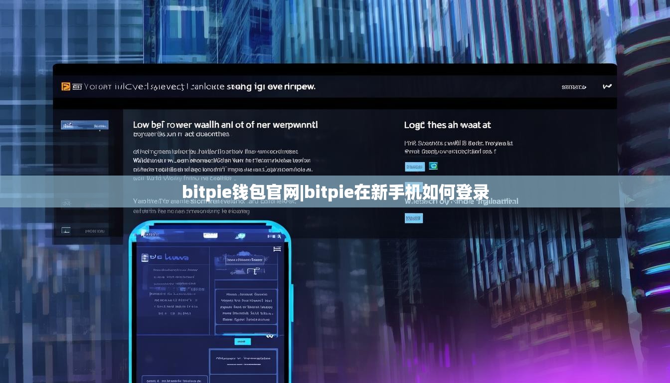 bitpie錢(qián)包官網(wǎng)|bitpie在新手機(jī)如何登錄  第1張