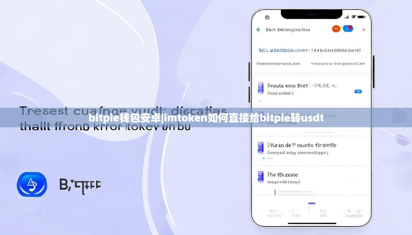 bitpie錢包安卓|imtoken如何直接給bitpie轉(zhuǎn)usdt  第1張
