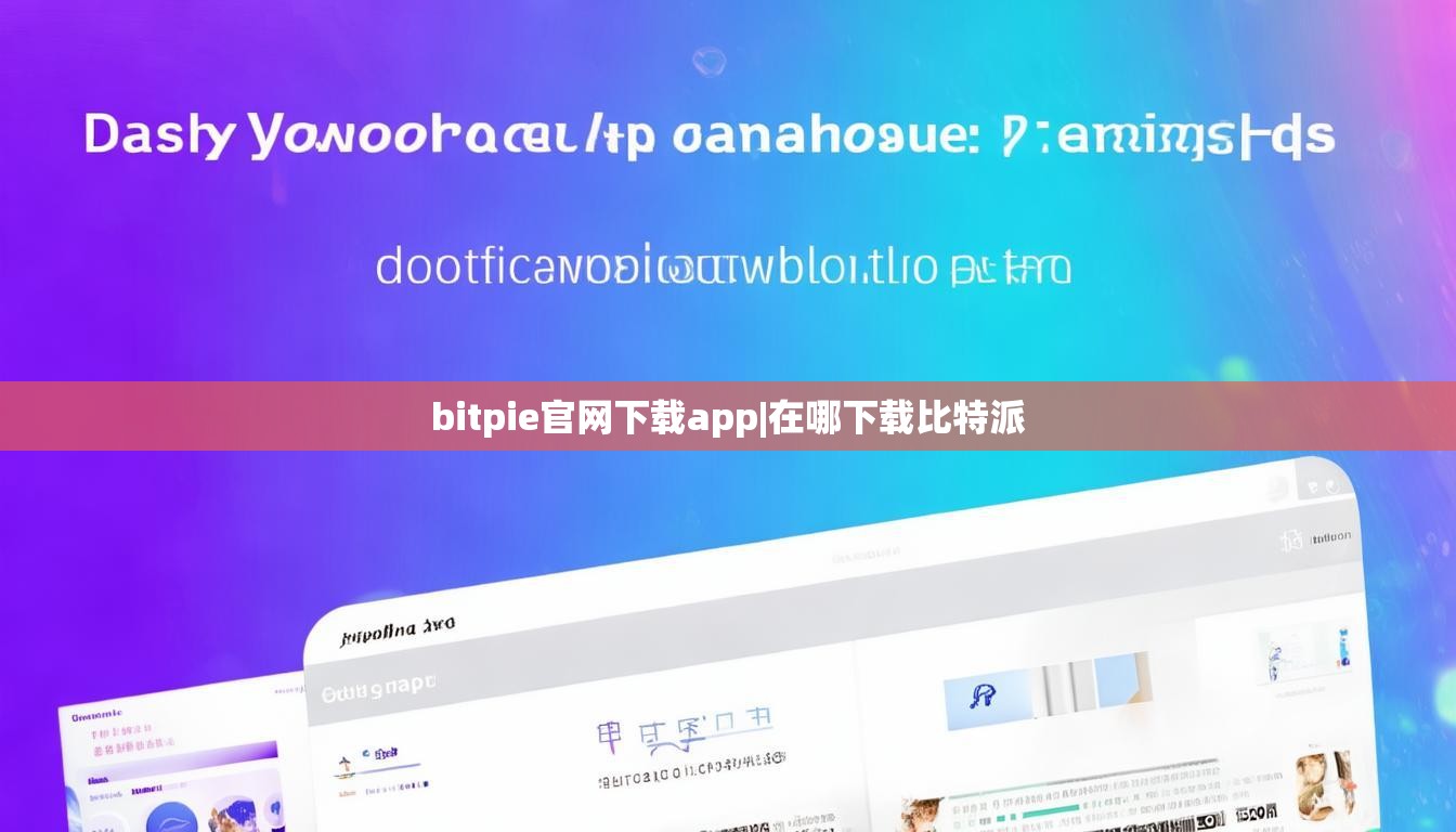 bitpie官網(wǎng)下載app|在哪下載比特派  第1張