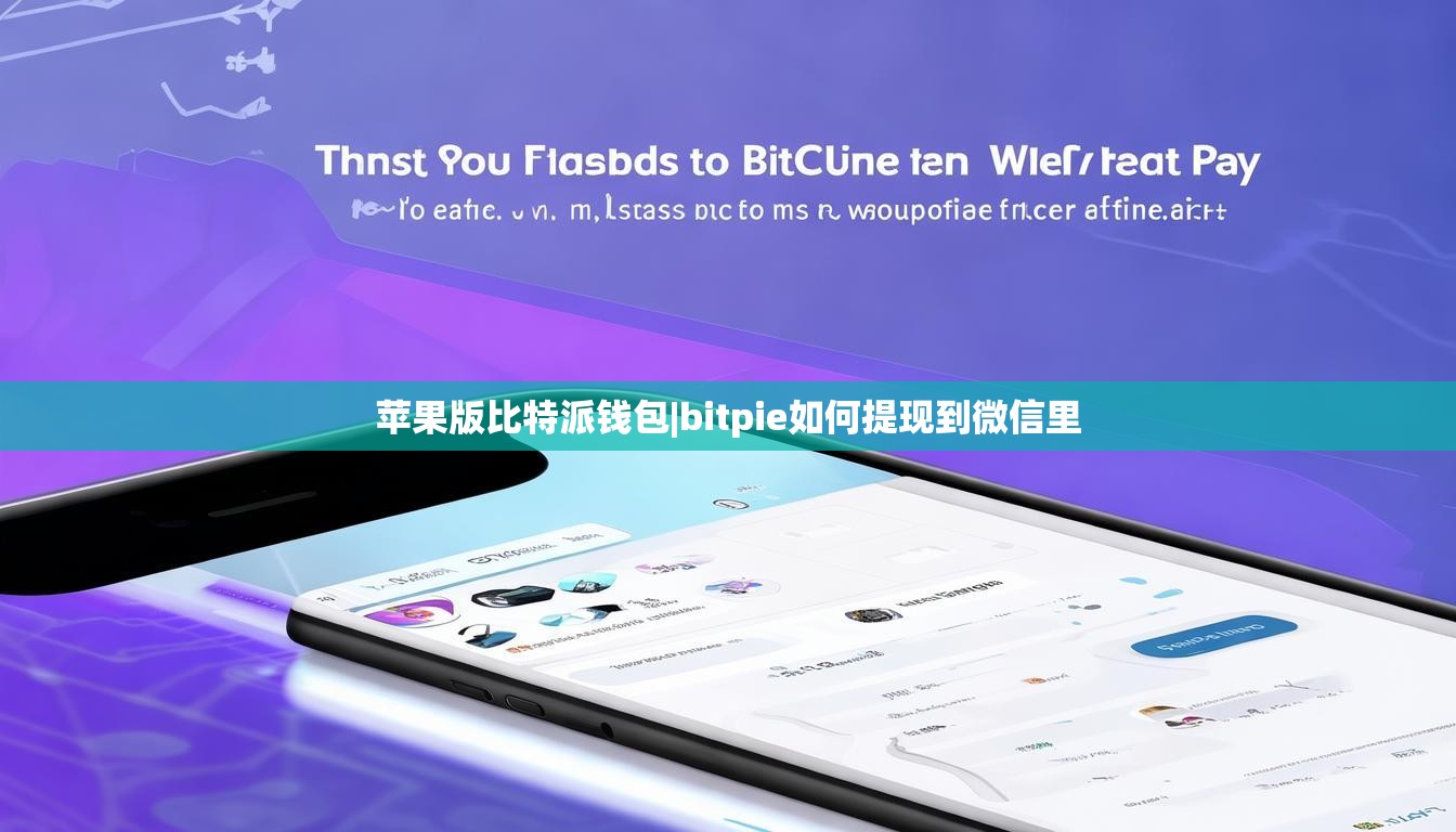 蘋果版比特派錢包|bitpie如何提現(xiàn)到微信里  第1張