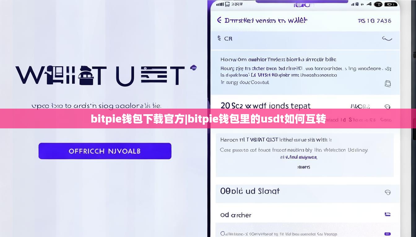 bitpie錢包下載官方|bitpie錢包里的usdt如何互轉(zhuǎn)  第1張