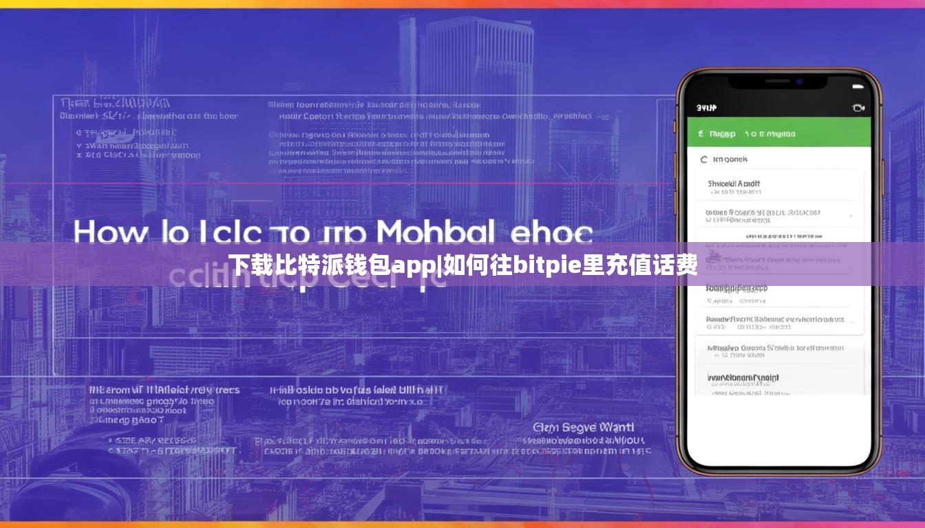 下載比特派錢包app|如何往bitpie里充值話費(fèi)  第1張