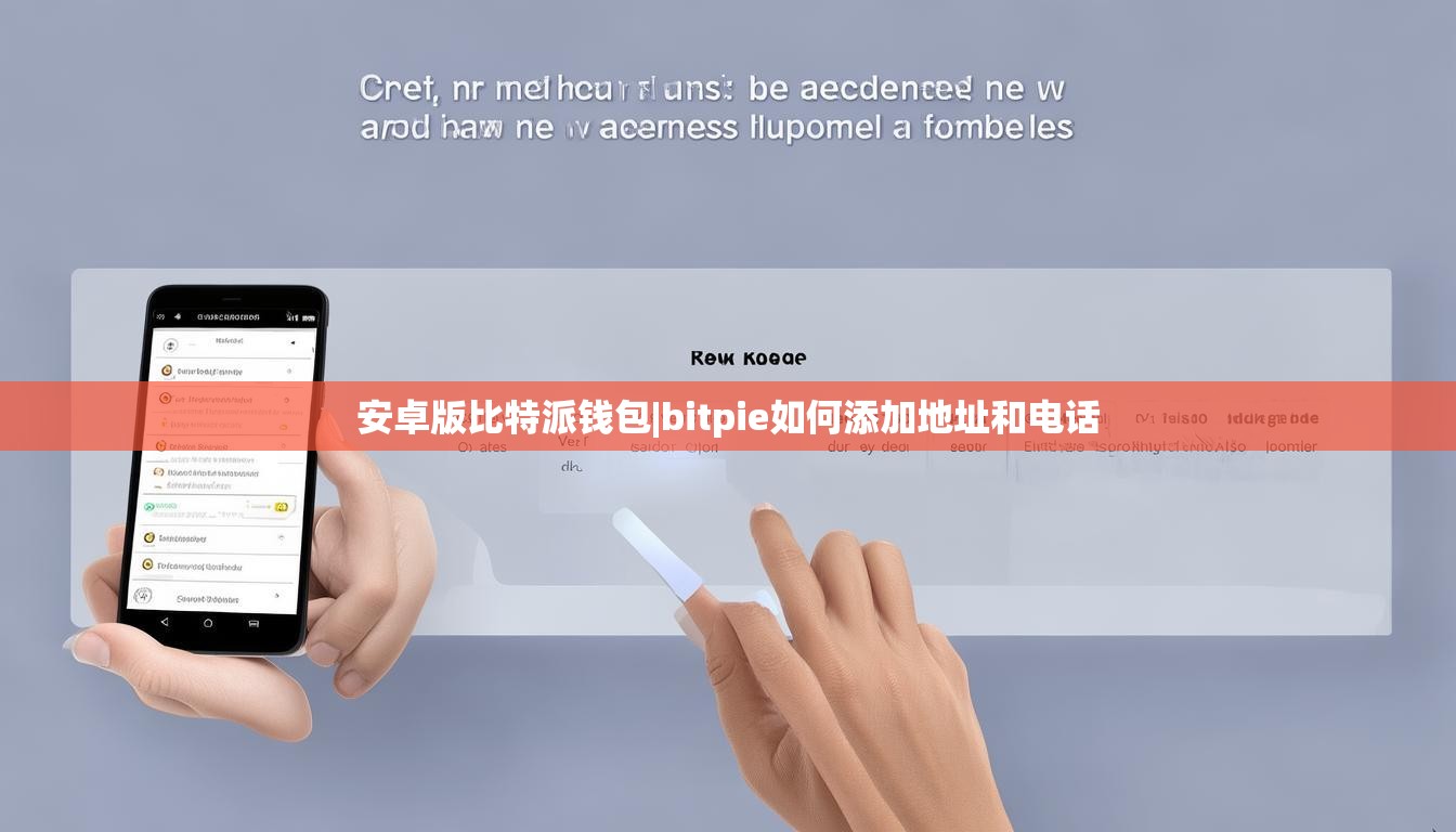 安卓版比特派錢包|bitpie如何添加地址和電話  第1張